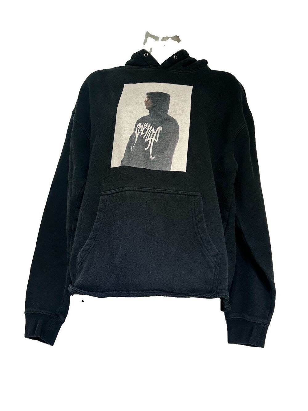 Young Thug x Revenge Black Skater Grunge Thugger Hoodie Size M 2020